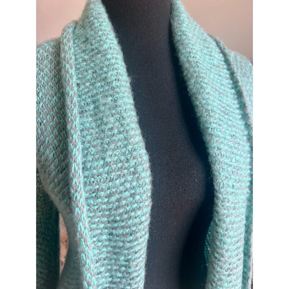 Wooden Ships Grey and Green Cardigan size S/M - Picture 3 of 5